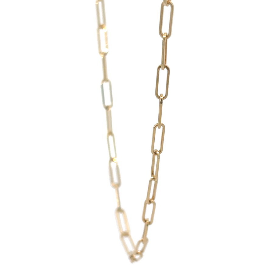 24-Inch 14k Gold Chain – Timeless Unisex Design