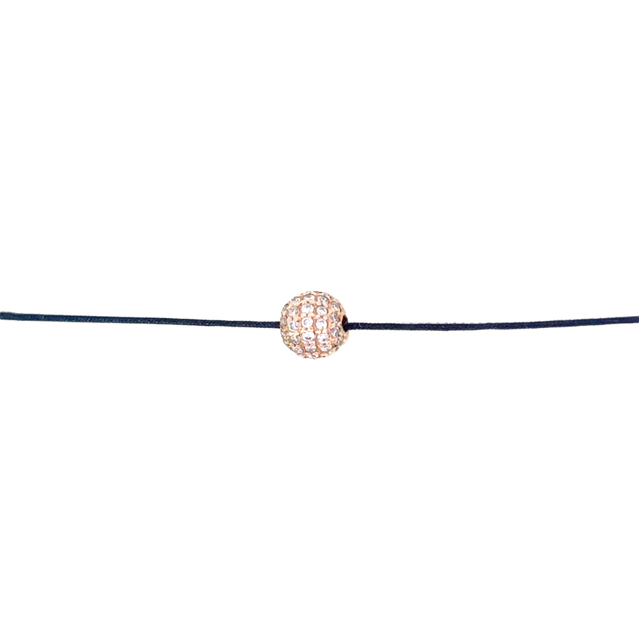 18k Gold Blue Bracelet – Adjustable &amp; Elegant