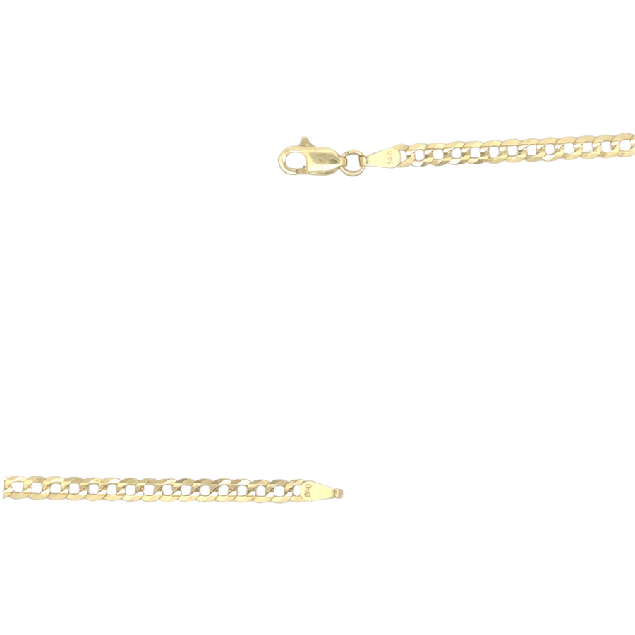 14k Gold Cuban Chain – 22 Inch Classic Statement Piece for Men