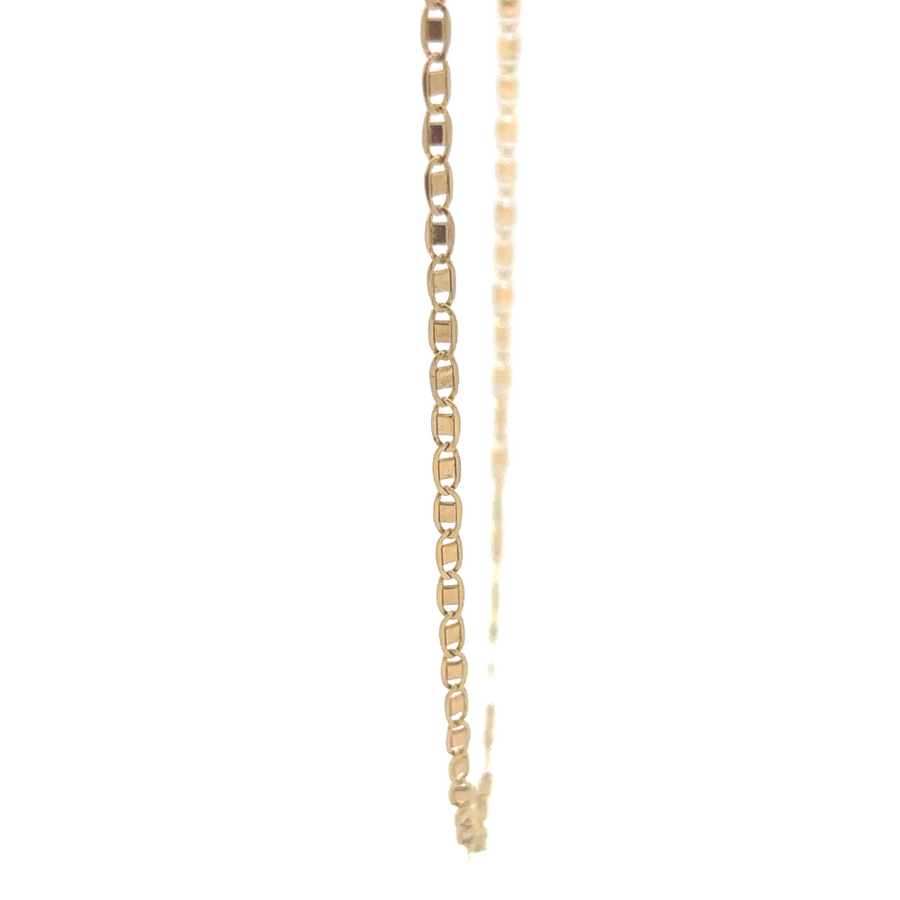 14k Gold Chain – 16.25-Inch Unisex Design