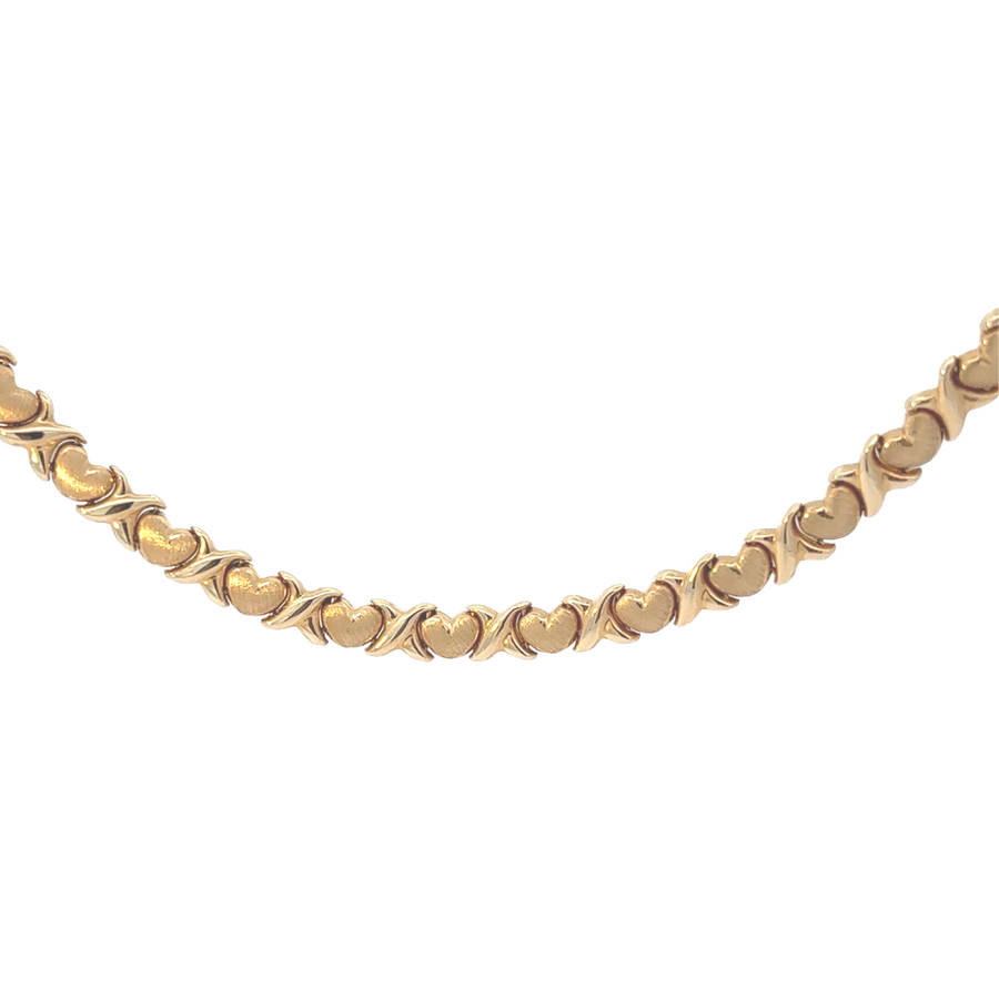 Elegant 14k Gold Necklace – 17 Inches for Women