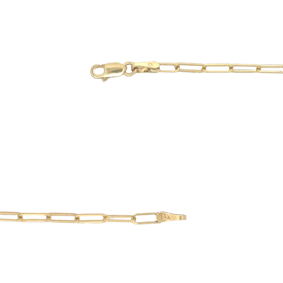 14k Gold Fancy Necklace – Unisex Elegance in 22" &amp; 24.25"