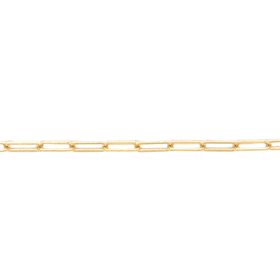 14k Gold Fancy Chain – 16 Inches, Unisex