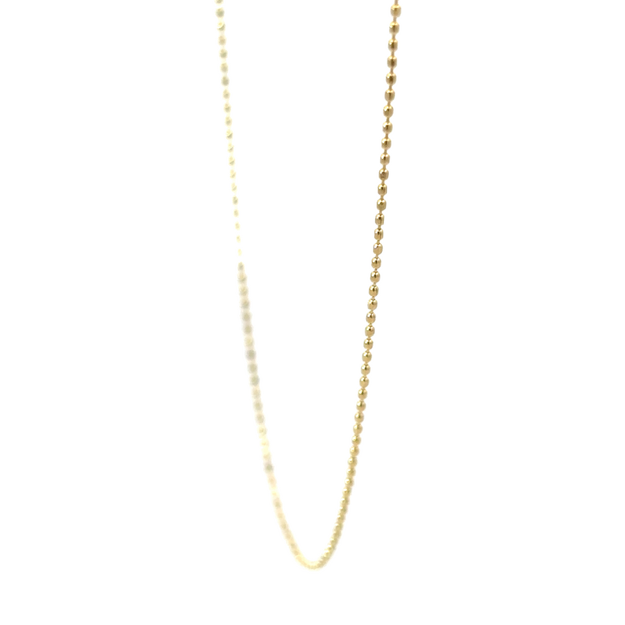 14k Gold Fancy Necklace - 22" &amp; 24" Unisex