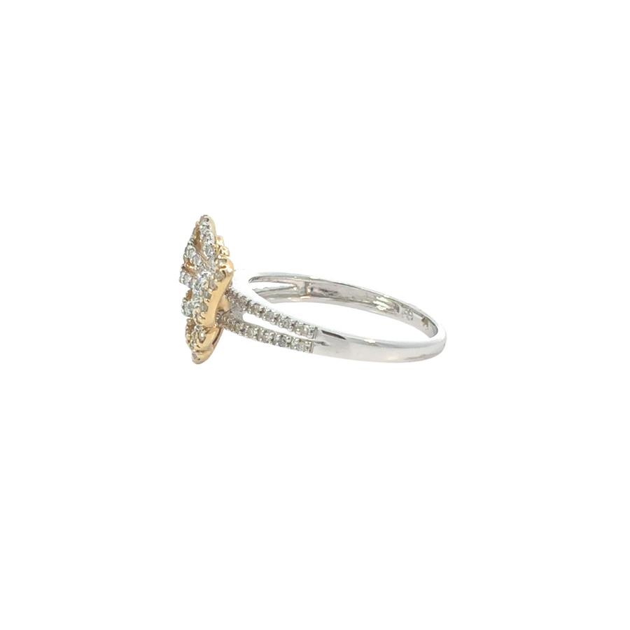 14k Gold Butterfly Ring – Delicate & Elegant