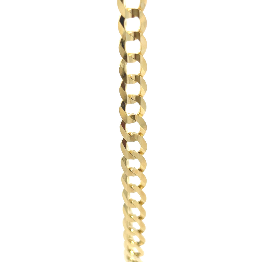 Men’s 14k Gold Cuban Link Chain – 20 Inches