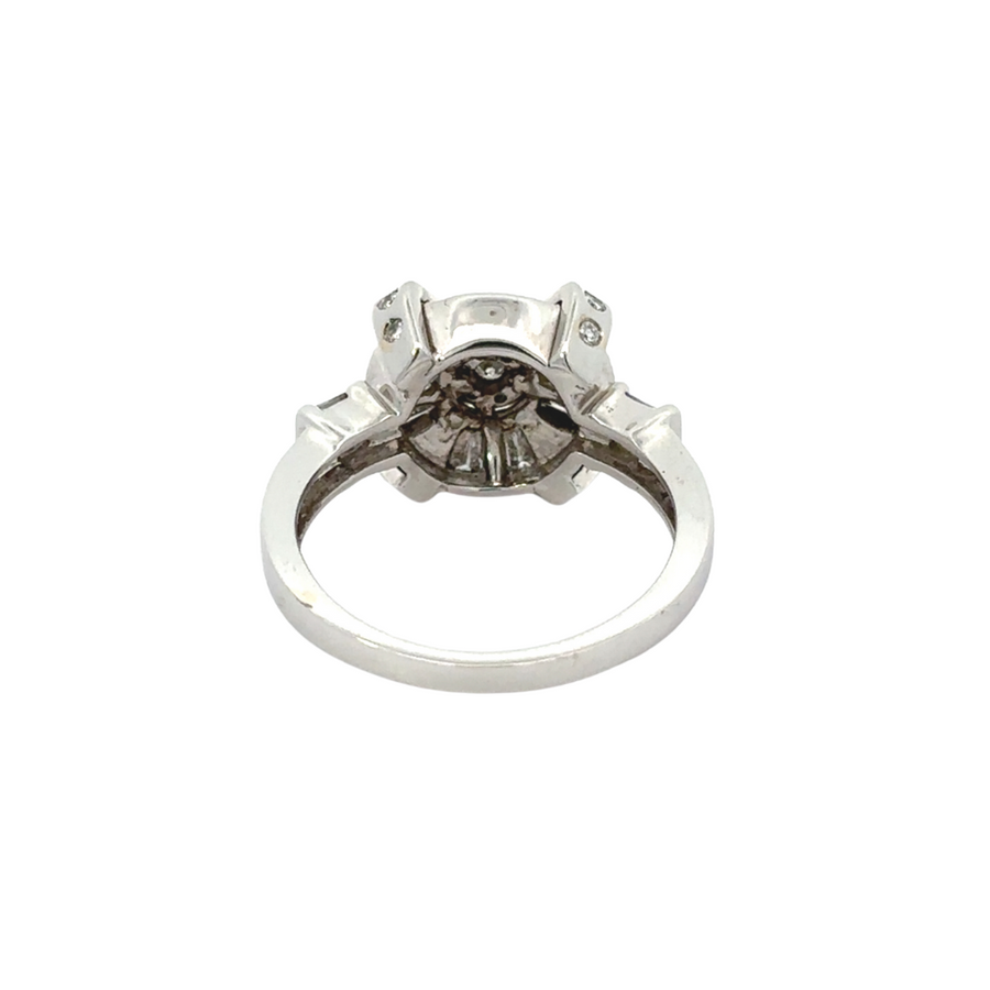 WG Ring with Diamond 0.55 CTs - 14k Gold