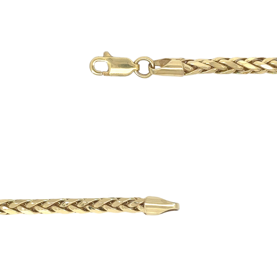 Men’s 14k Gold Snake Chain – 24.25 Inches