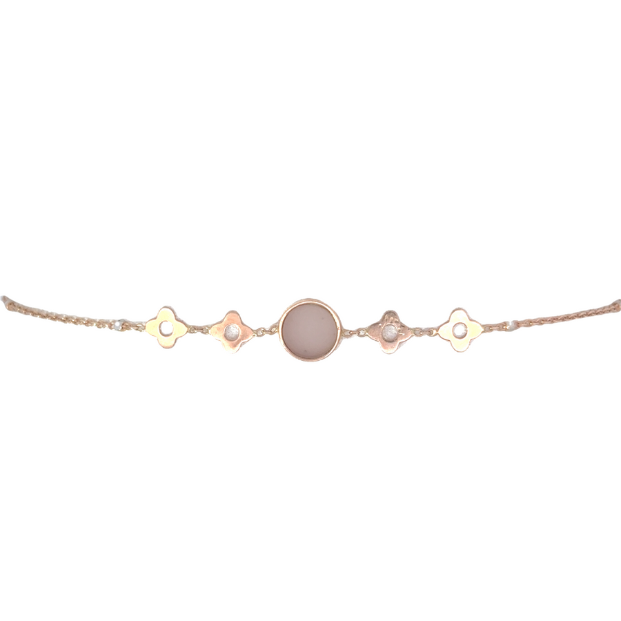 18k Rose Gold Adjustable Bracelet – Timeless Elegance