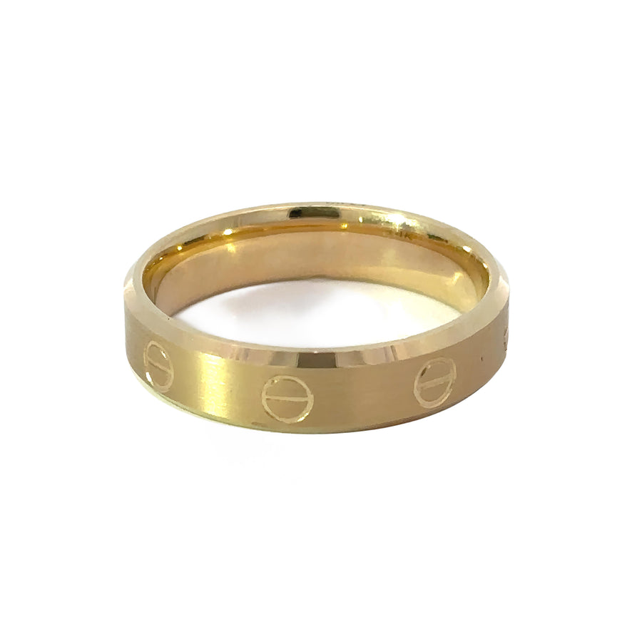 14k Gold Ring for Men, Size 9