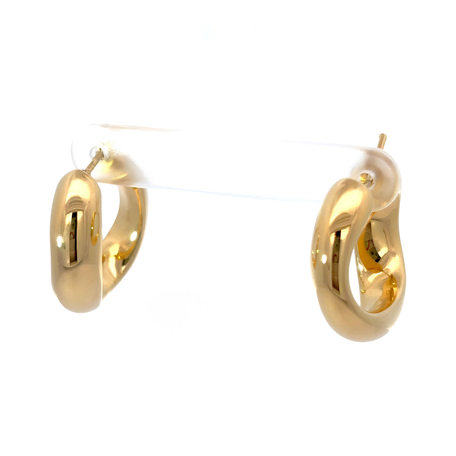 Elegant 14k Gold Hoop Earrings for Women