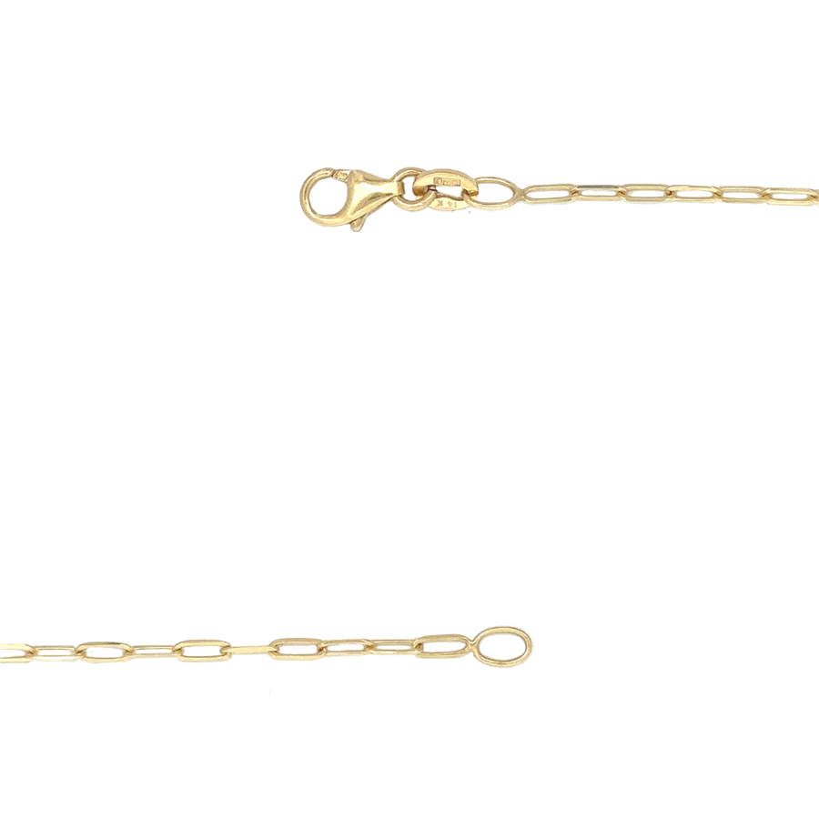 14k Gold Chain – 22 Inches, Unisex