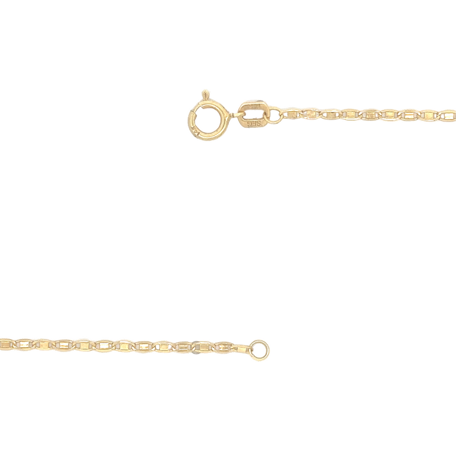 14k Gold Chain – 16.25-Inch Unisex Design