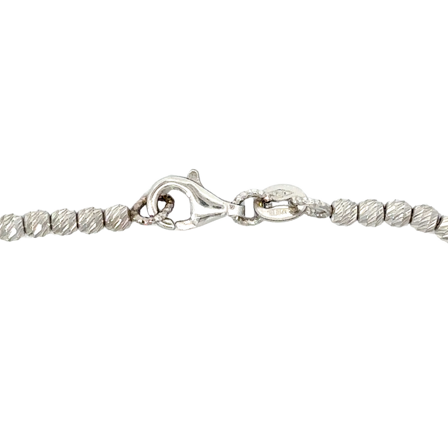 14k White Gold Bracelet – Unisex Elegance