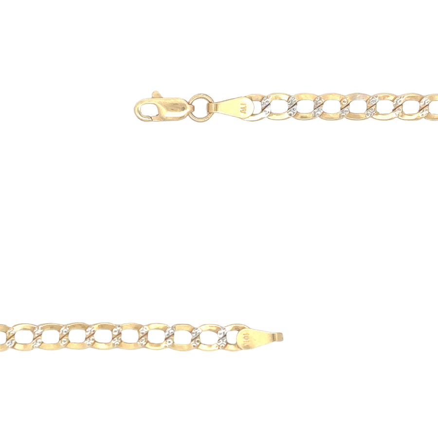 10k Gold Cuban Chain for Men – 20 Inches