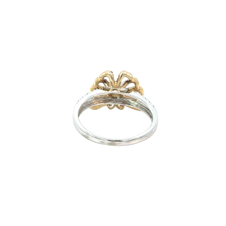 14k Gold Butterfly Ring – Delicate & Elegant