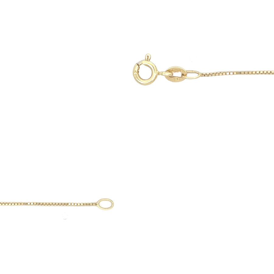 14k Gold Fine Chain with Slim Links – 18-Inch Unisex Necklace