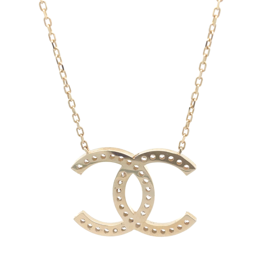 14k Gold Chain with CZ