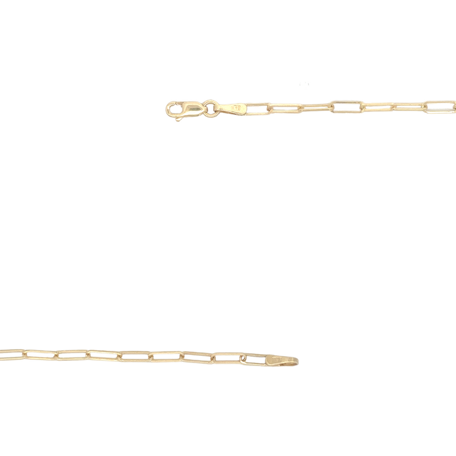 14k Gold Fancy Chain – 20 Inches, Unisex