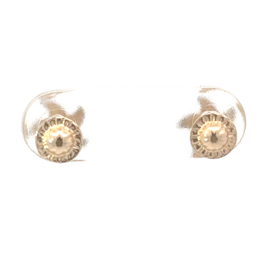 14k Gold Stud Star Earrings for Women and Babies