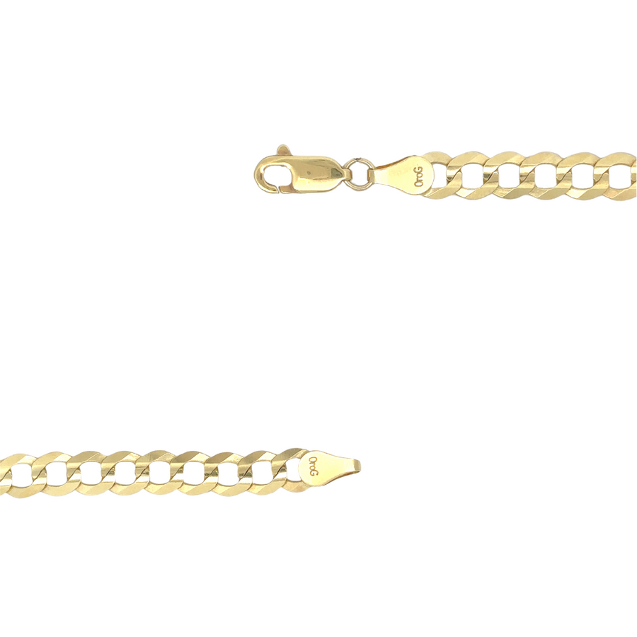 Men’s 14k Gold Cuban Link Chain – 20 Inches