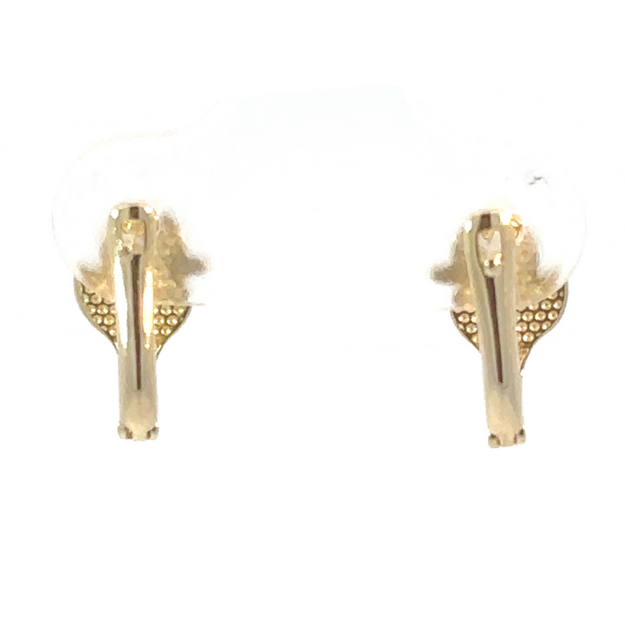 14k Gold Yellow Duck Earrings for Women and Babies