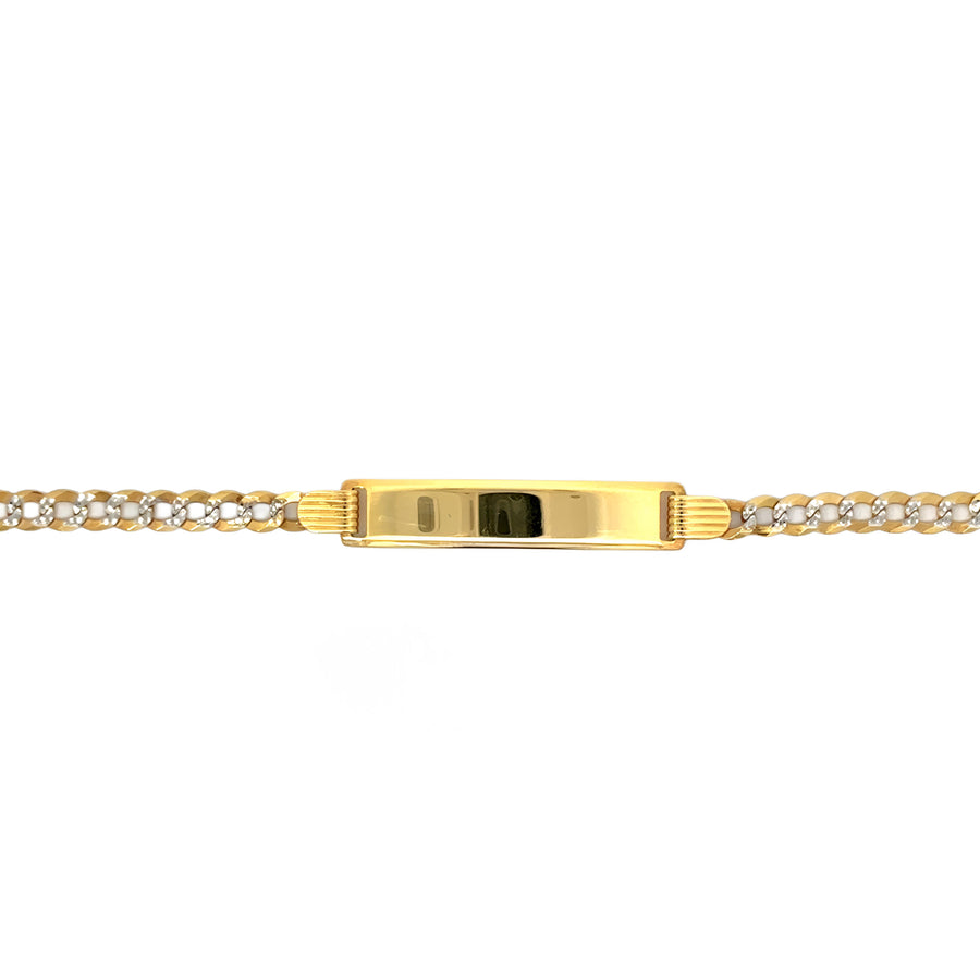 14k Gold Bracelet for Babies - 15.5 cm