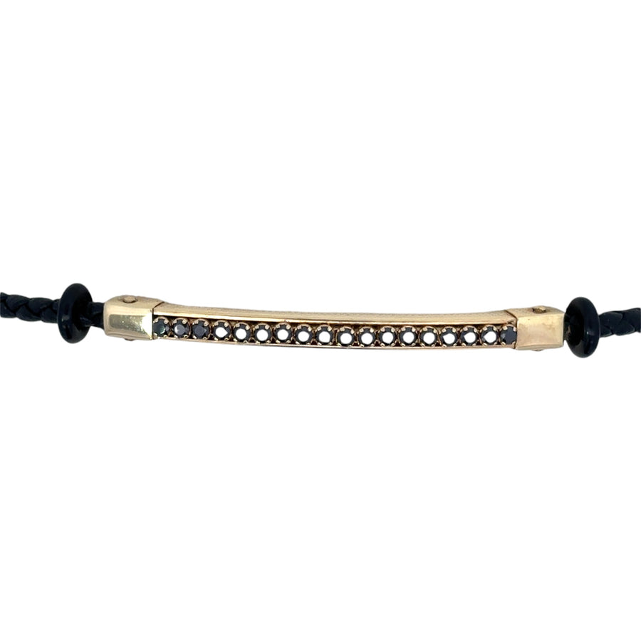 14k Gold Bracelet for Men, 19.5 cm