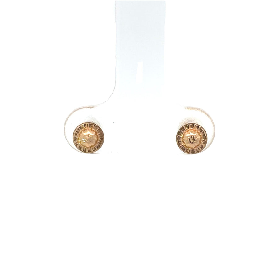 14k Gold XS Ball Stud Earrings – Women’s Baby Jewelry