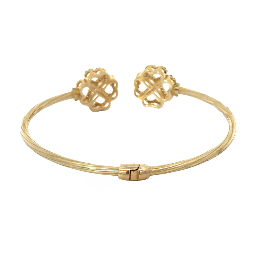 14k Open Bangle Bracelet