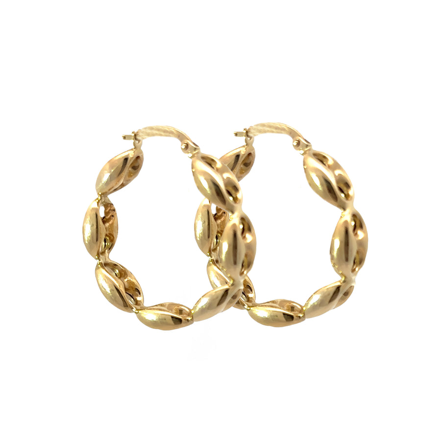 Gucci Puff Link Bracelet in 14K Gold