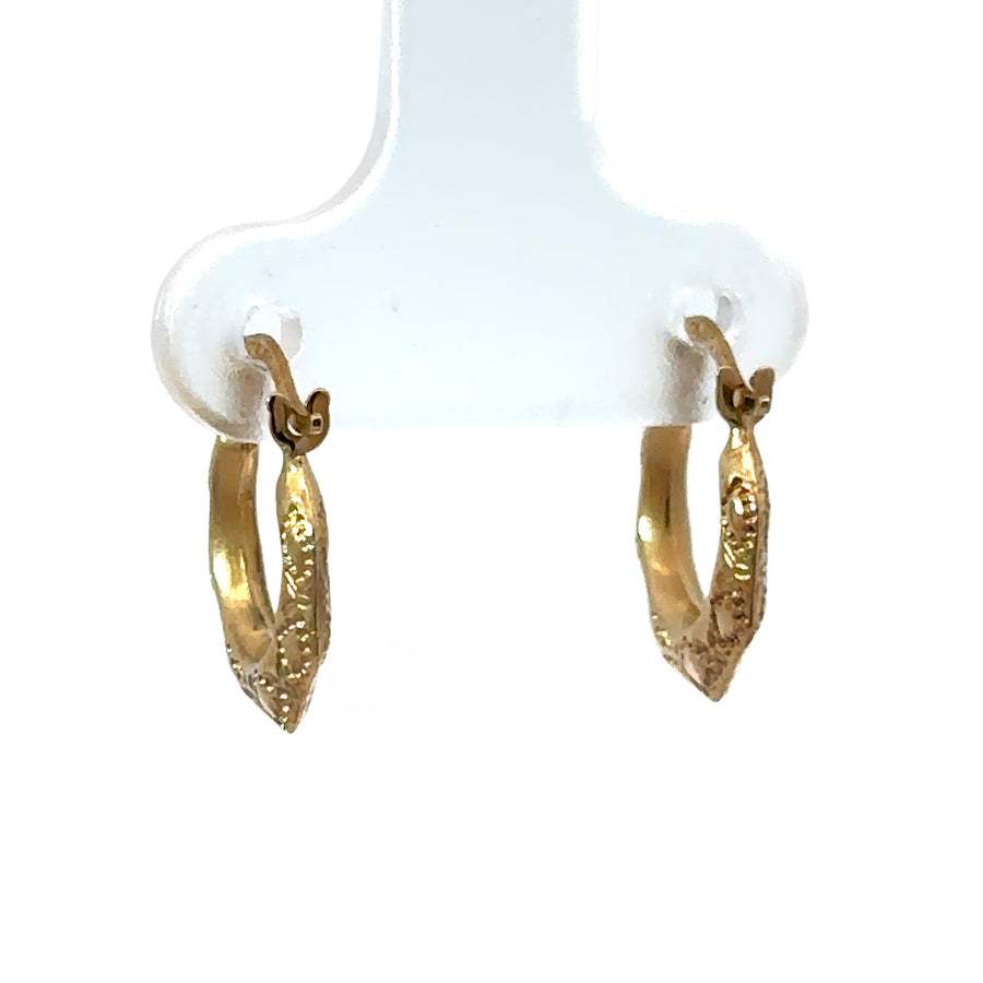 14k Gold Small Earrings for Babies