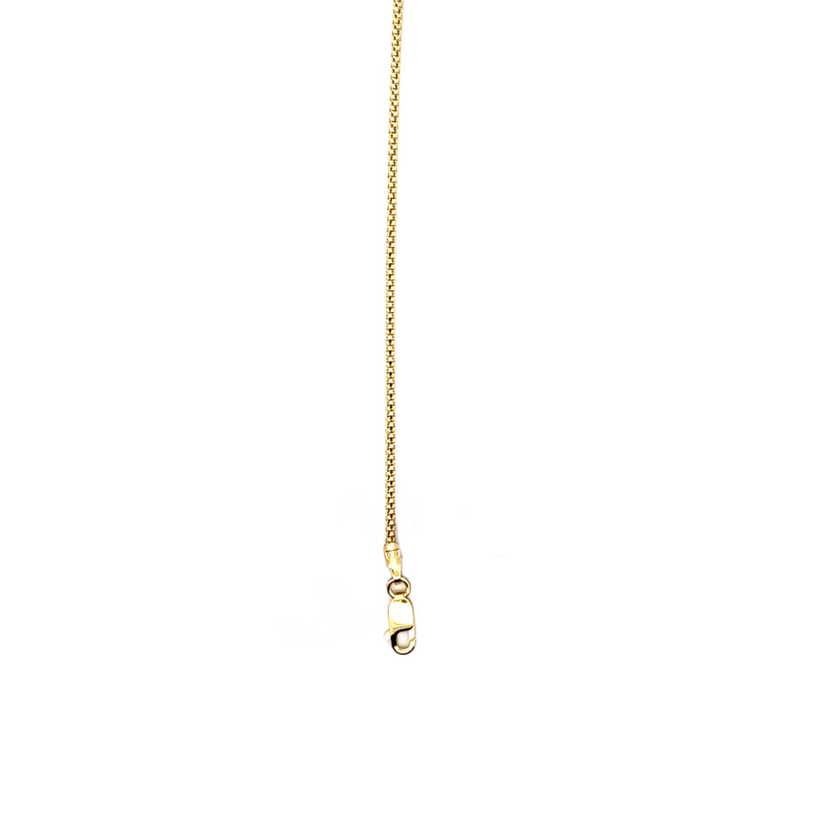 14K Yellow Gold Unisex Chain Necklace - 22 Inch