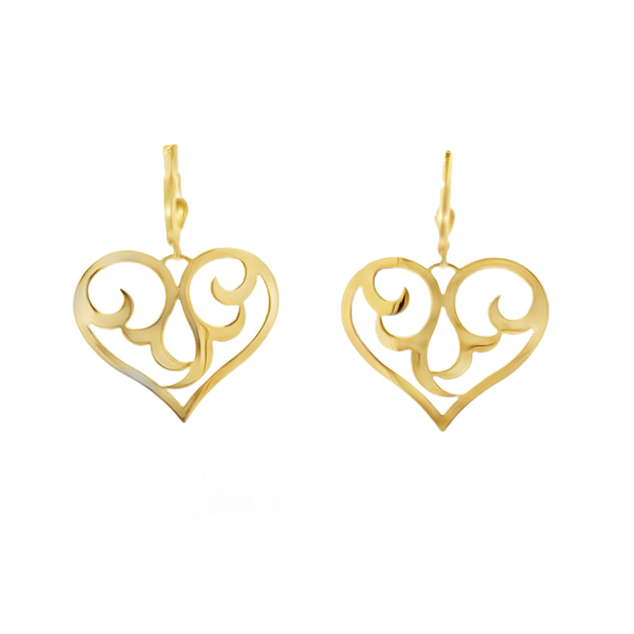 14K Gold Lover Earrings for Women