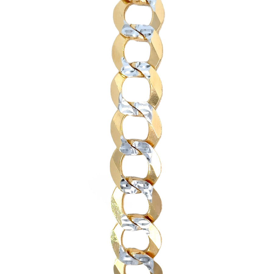 14k Gold Cuban Bracelet - 20.5 cm