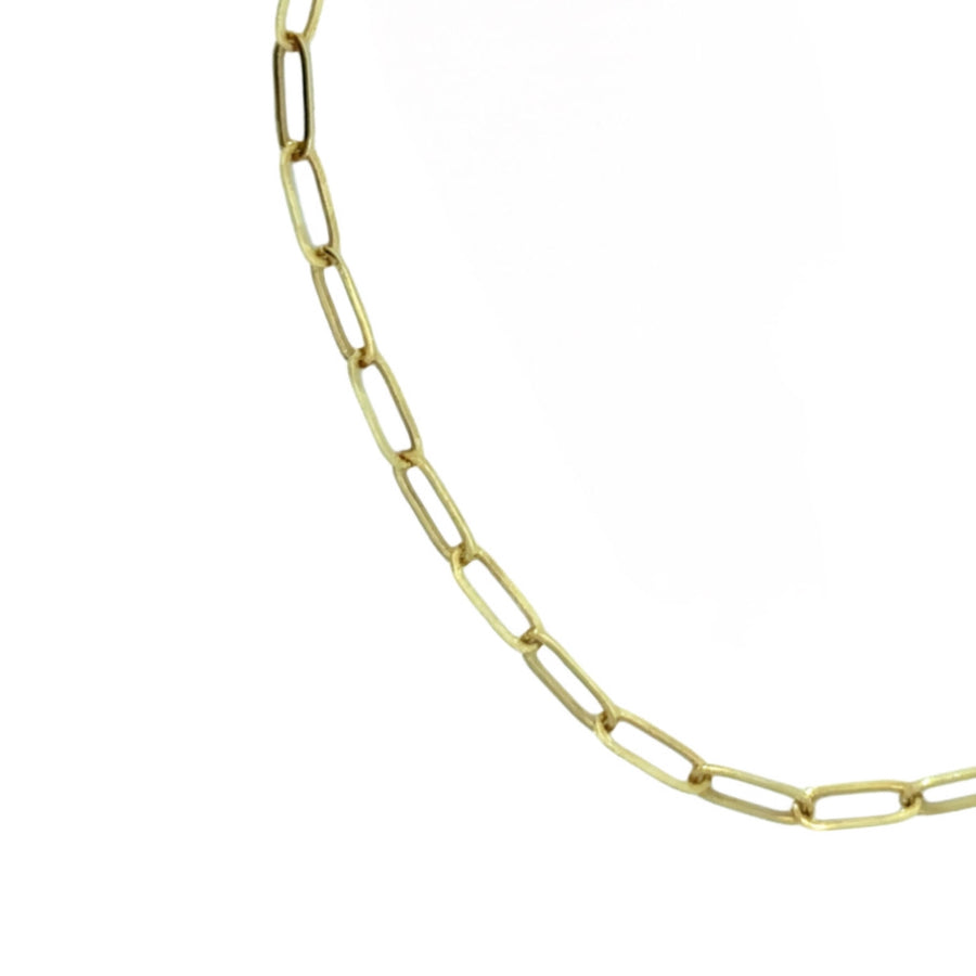 14k Gold Unisex Bracelet, 19 cm