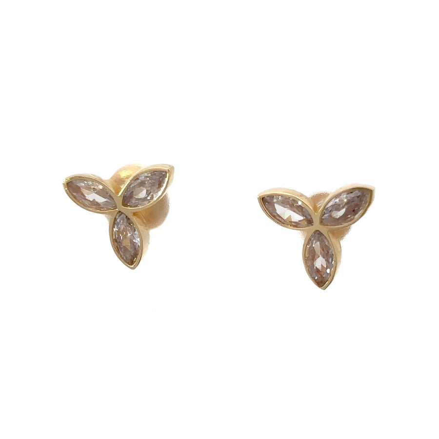 14k Gold Stud Earrings