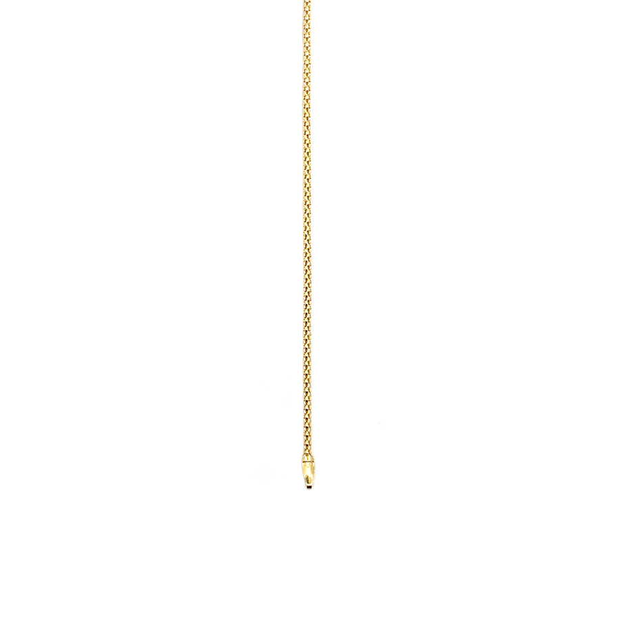 14K Yellow Gold Unisex Chain Necklace - 22 Inch