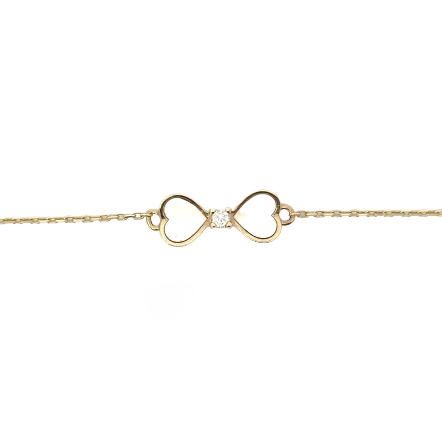 14k Gold Adjustable Bracelet for Women