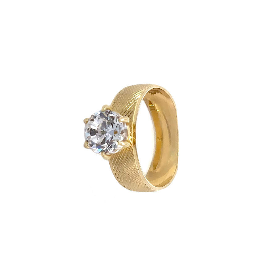 14k Gold Solid Ring