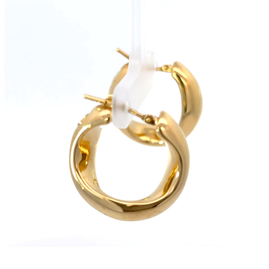 Elegant 14k Gold Hoop Earrings for Women