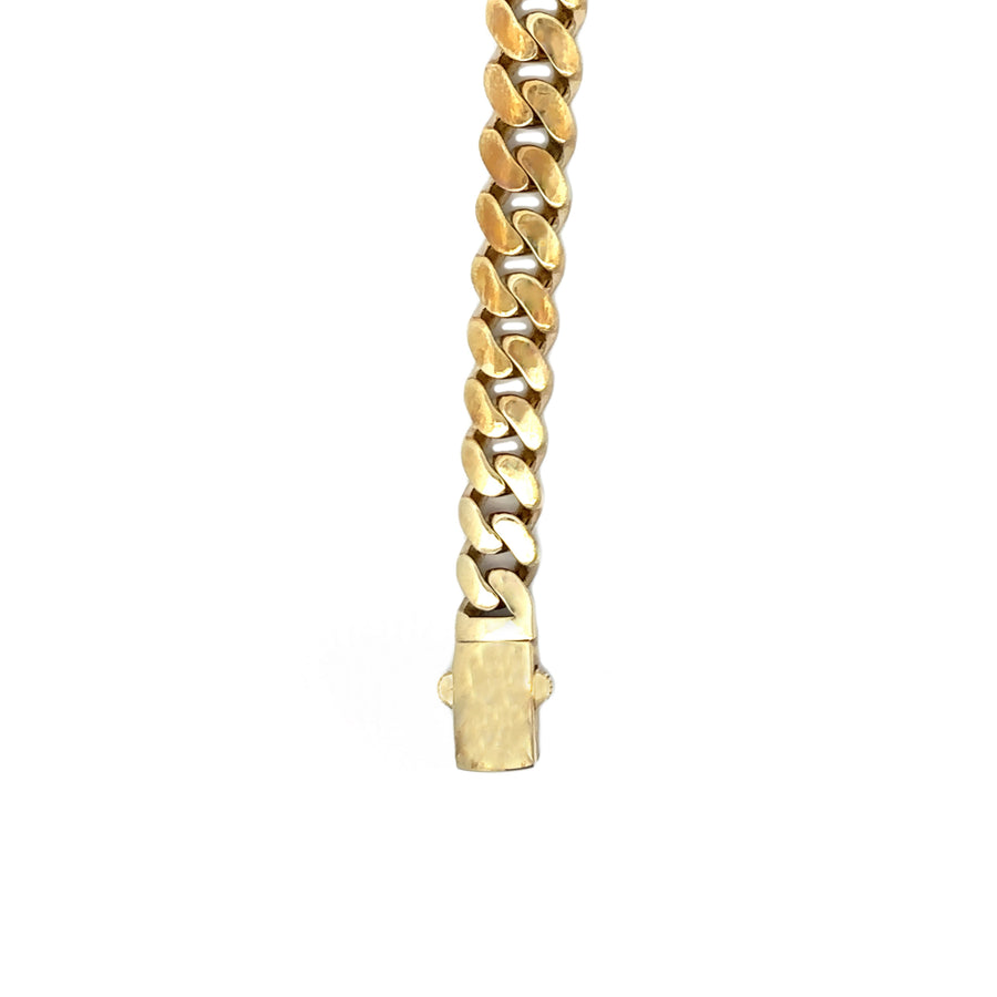 Men's 14K Yellow Gold Link Bracelet - 20cm