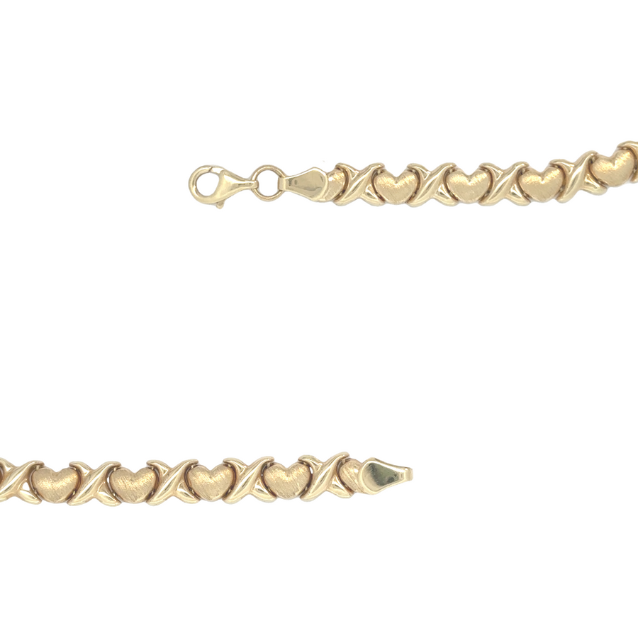 14k gold necklace styled with a pendant