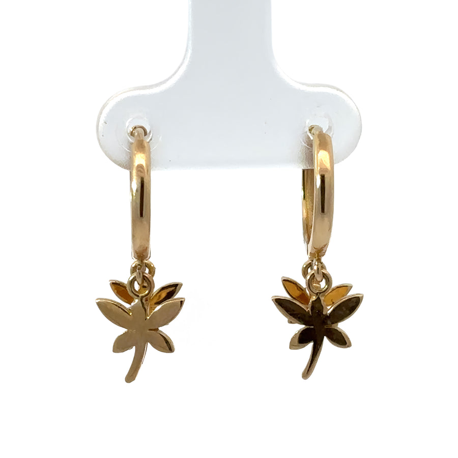 14k Gold Small Earrings for Babies and Women