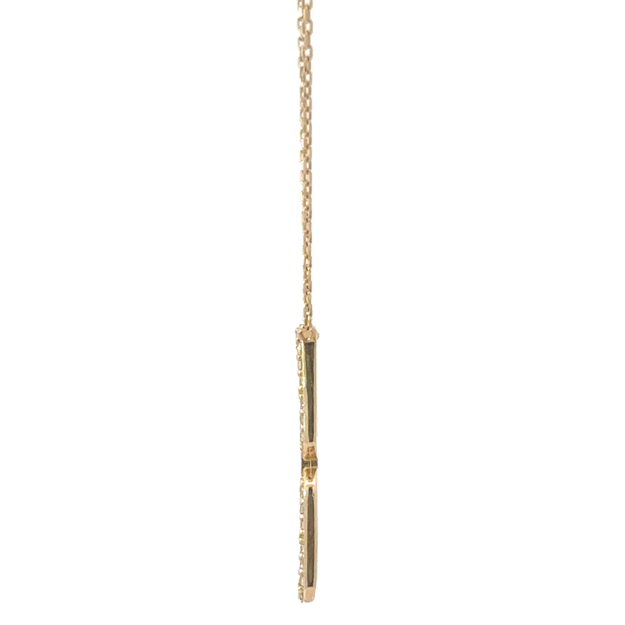 elegant gold necklace 17.5 to 19.5 inches