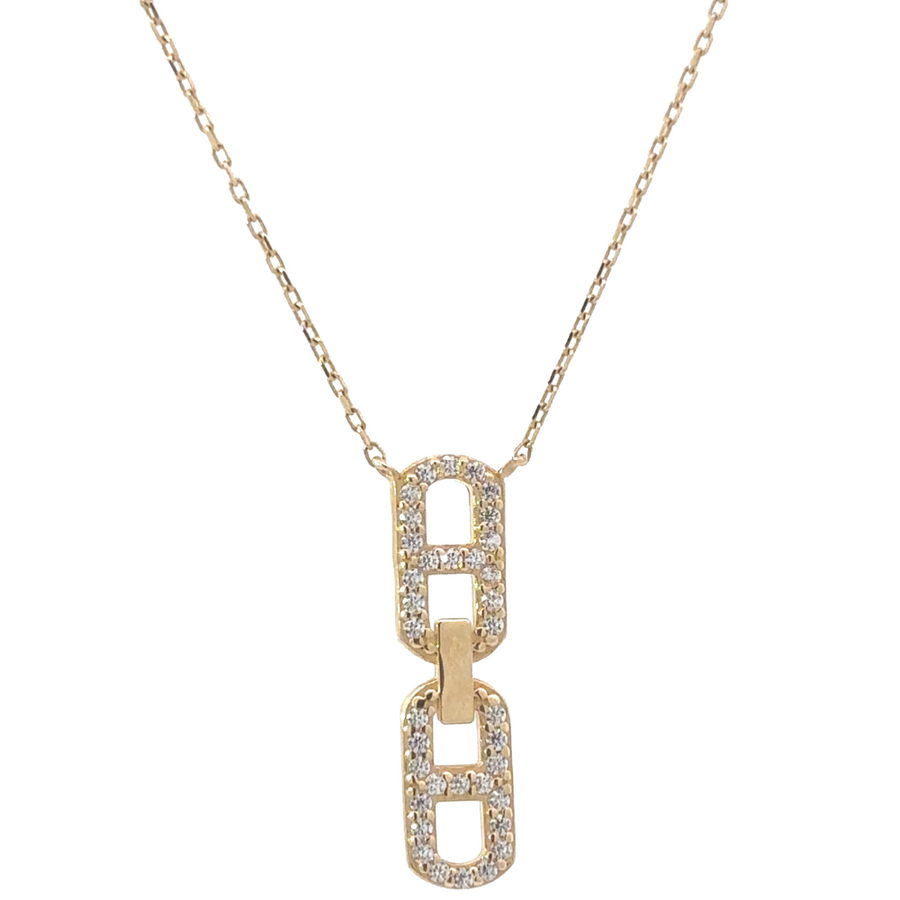 14k gold necklace adjustable chain for women