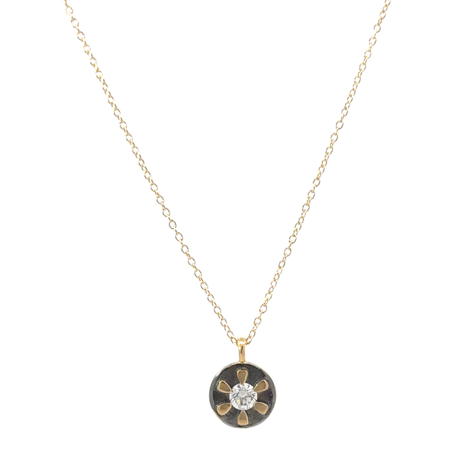 18k gold adjustable necklace for women