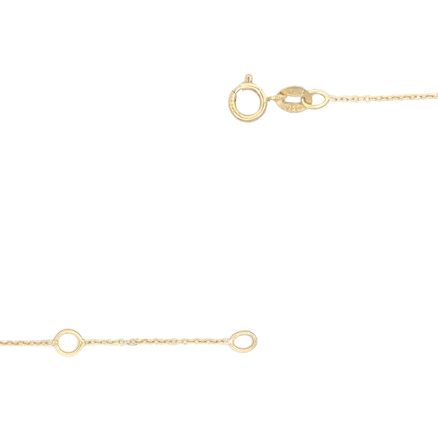 Emerald jewelry for women – gold necklace