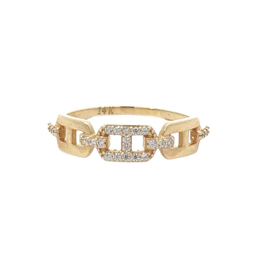 real gold ring size 8 elegant design