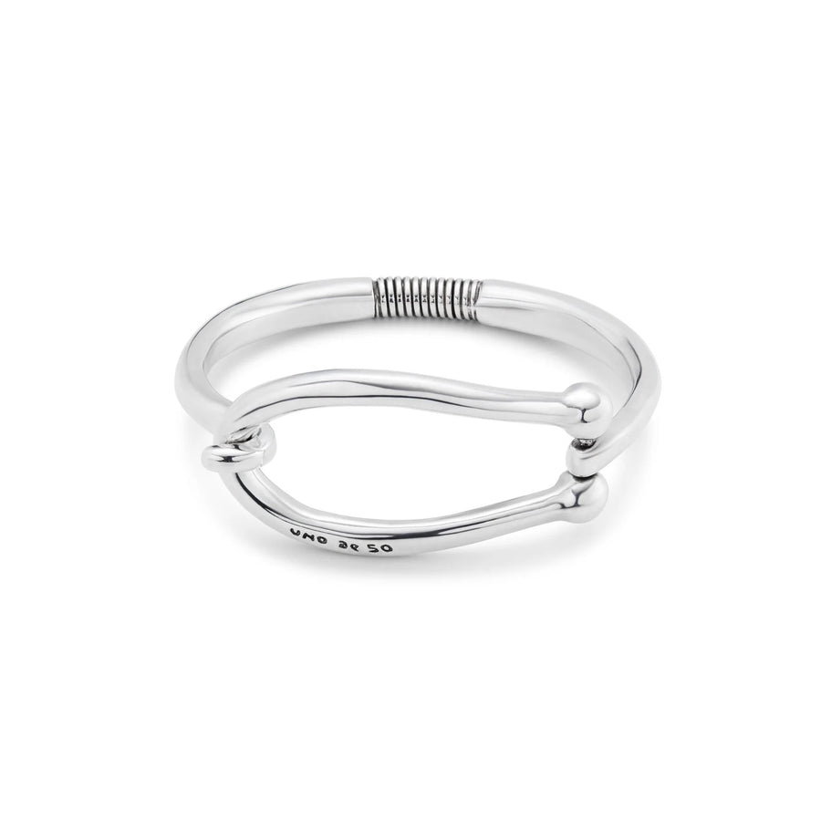 UNOde50 Teen Bracelet - Sterling Silver-Plated Metal Alloy with Equestrian Inspired Link